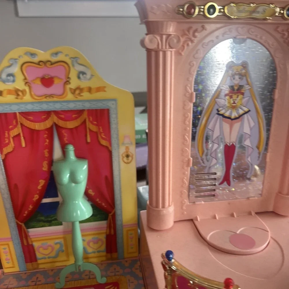 Sailor moon Sailor Team‎ Sparkling Castle doll house with box